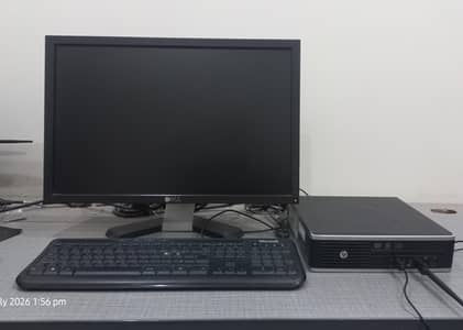Hp core i5 3rd generation desktop  with Dell 22inch lcd monitor