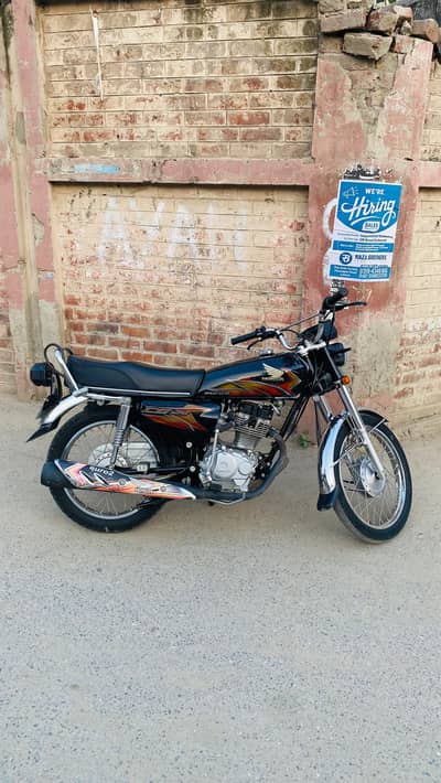 Honda 125 only 5000 driven