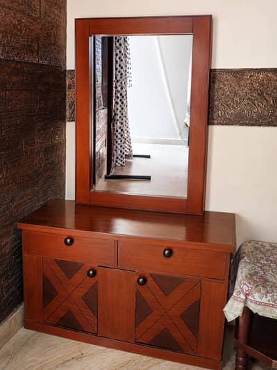 Aesthetic Wooden Dressing Table