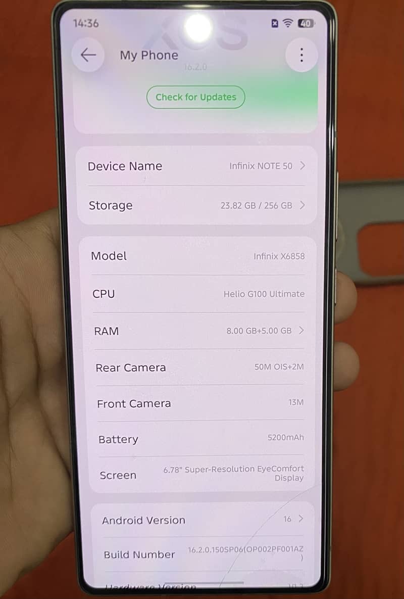 Infinix Note 50 1
