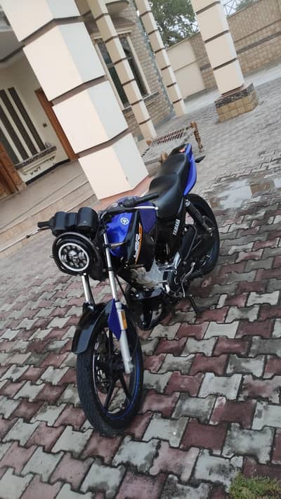ybr 125 full modified aftermarket exhaust aftermarket front headlight