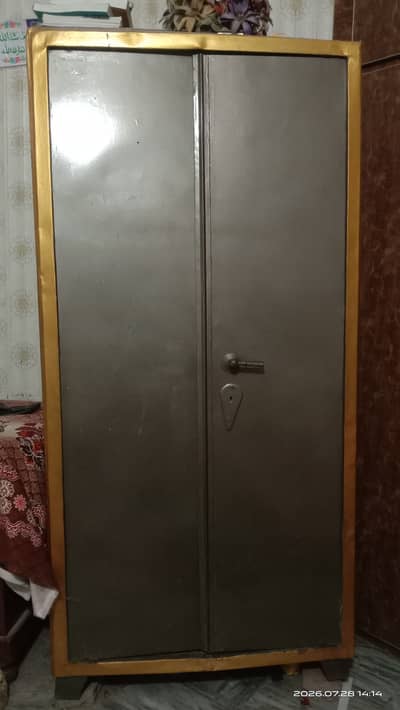 Metal Cupboard with shelves