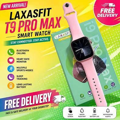 LAXASFIT i9 Pro Max Smart Watch | Premium Design & Long Battery Life