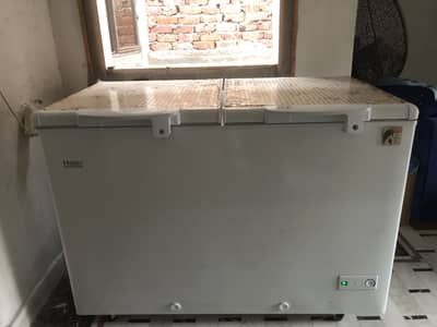 Haier Inverter Deep Freezer HDF-385 Twin Door – Excellent Condition