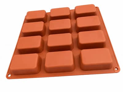 Silicone Soap Molds/moulds - Soap molds 12 cavity/cavities