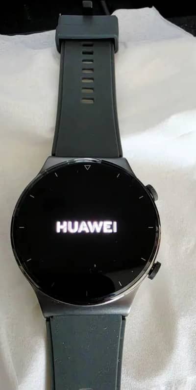 Huawei Gt2 Pro Titanium Black With Grey leather Strap & Box