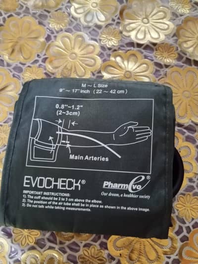 EVOCHECK Blood Pressure Monitor Cuff (M–L Size)
