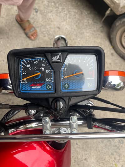 Honda CG 125 Self Start 2026 (1000 km ) new
