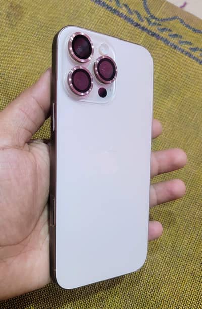 Apple iPhone 16 Pro Max 100% health jv