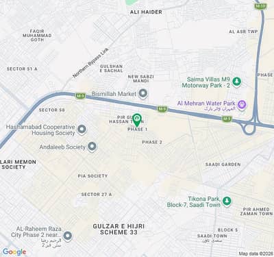 West Open 120 Square Yards Residential Plot In Stunning Pir Gul Hassan Town Is Available For Sale