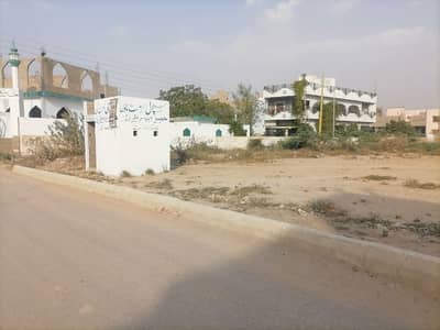 West Open 120 Square Yards Residential Plot For Sale
