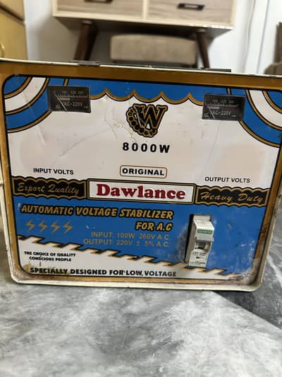 Dawlance Stabilizer