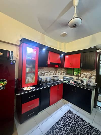 * _1 Bed Lounge Flat for Sale in Amtul Residency, Kaneez Fatima Society -Block 4_ *