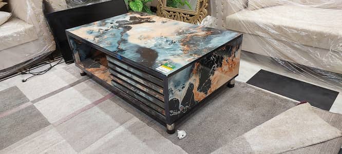 sofa table Big size scratchless new condition never used unique look