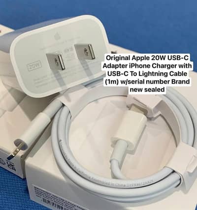 Apple 20W USB-C Fast Charger Pakistan – Original iPhone Charger
