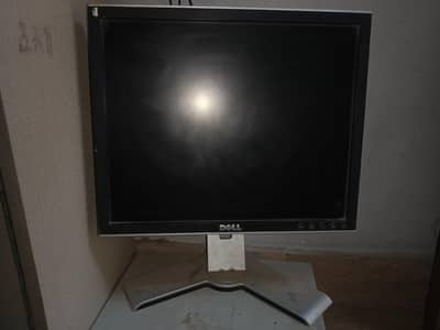 Dell 17 inch LCD monitor (model 1707fpf) perfect for office PC CCTV