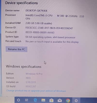 hp lap top