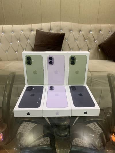 IPhone 17 jv + factory unlock 256gb non active box pack in all colors