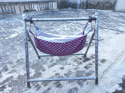 Brand New Foldable Baby Swing and Metal Frame and Mosquito Net
