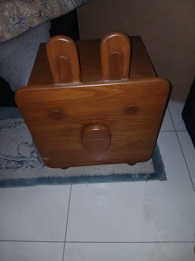 Unique brand new bed set for childrens room made from pure kikar wood