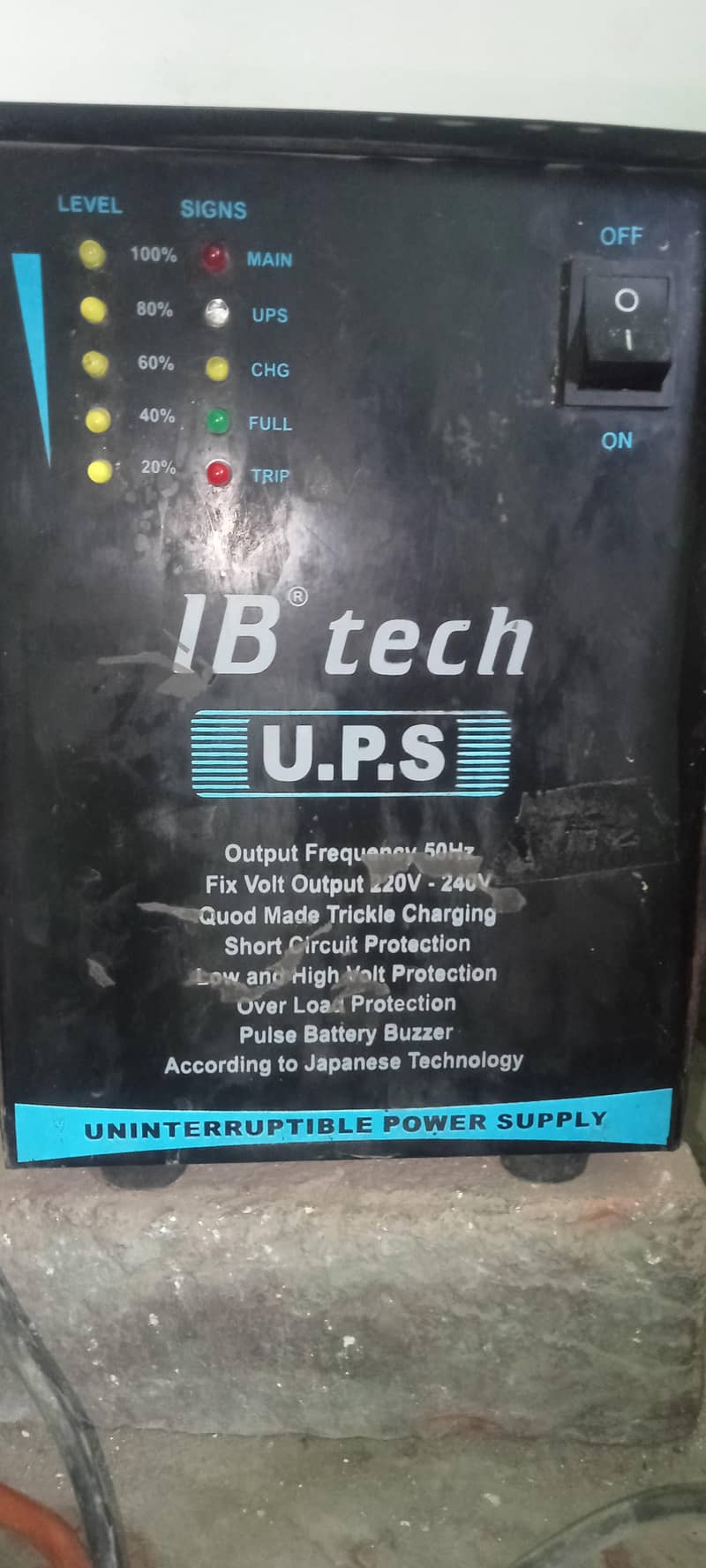 IB tech UPS working 0