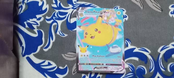 Pikachu card original 100%