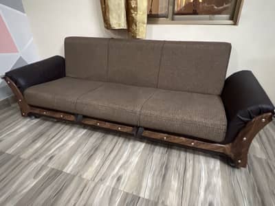 3-Seater Sofa Cum Bed