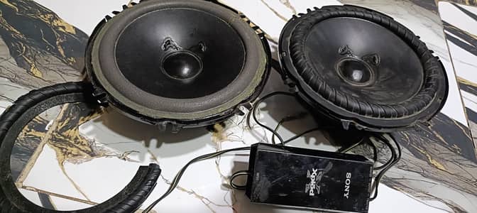 sony xs-xb1621c xplod 2-way component speaker