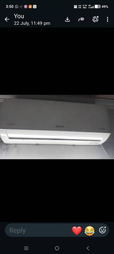 1 ton inverter orient ac for  sale