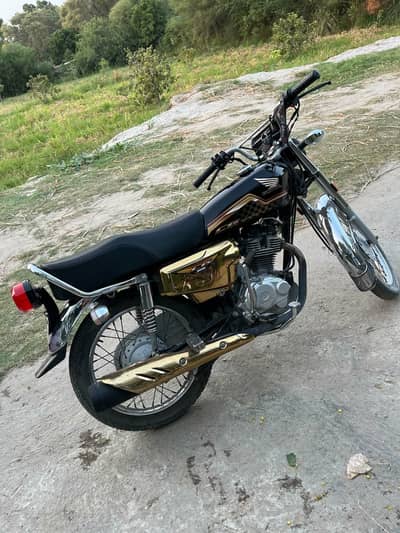 Honda cg 125 gold edition