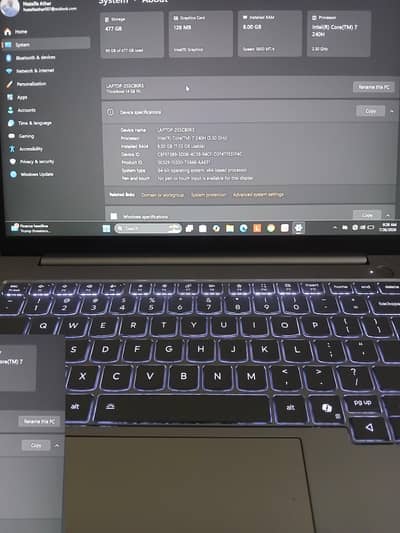 Lenovo ThinkBook 14 G8 IRL| Intel Core 7 240H | 8GB DDR5|512GB SSD