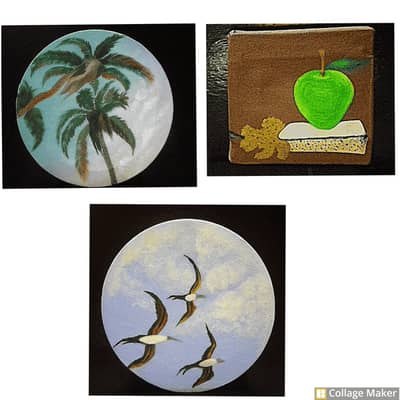 Acrylic paintings