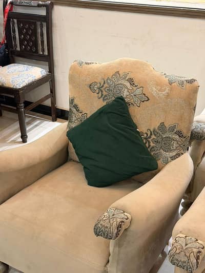 Original Solid Wood Sofa Set – Premium Quality | Strong & Elegant | Ex