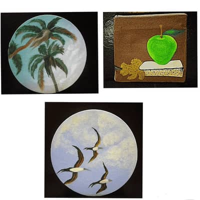 Acrylic paintings