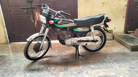 Honda CG Karachi Number 2014 Model