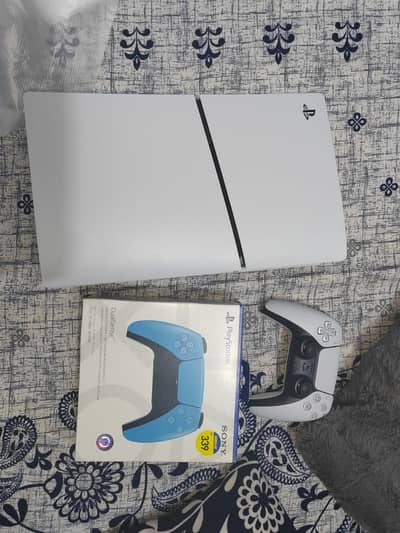 PlayStation 5 Slim – 1TB Disc Edition + 2 Controllers