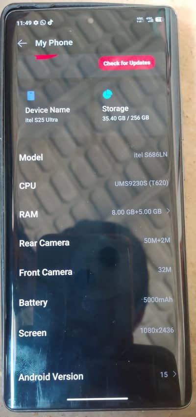 Itel S25 Ultra