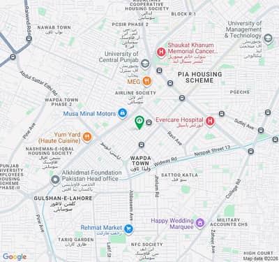 1 KANAL COMMERCIAL UPPER PORTION AVAILABLE FOR RENT IN WAPDA TOWN BLOCK E2