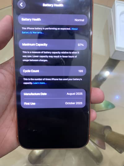17 pro max cosmic  256 GB FU
