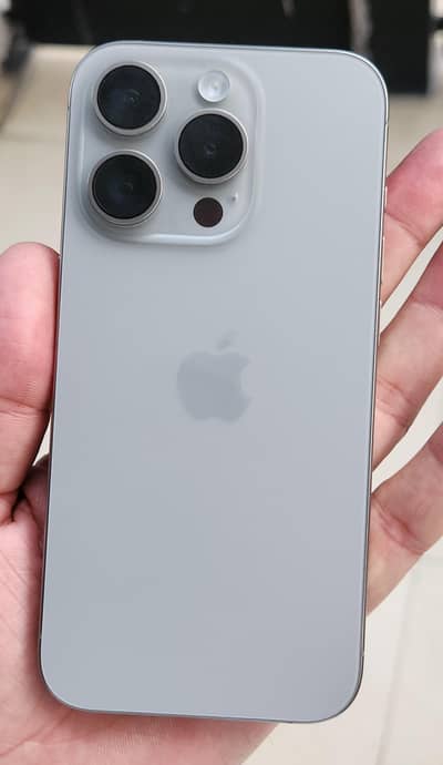 iPhone 15 Pro 128GB PTA Approved | 87% Battery  | Never Opened