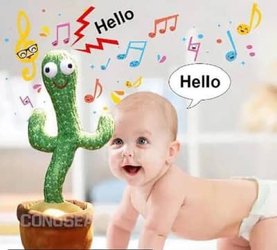 Dancing Cactus Plush Toy