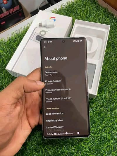Google Pixel 7 Pro 12/256 GB PTA Approved original for me 03350405885