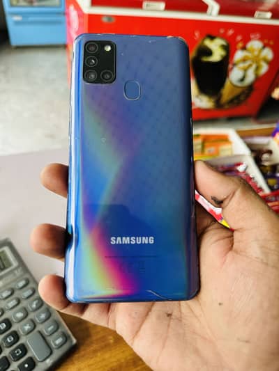 samsung a21s 4/128 total ok ha