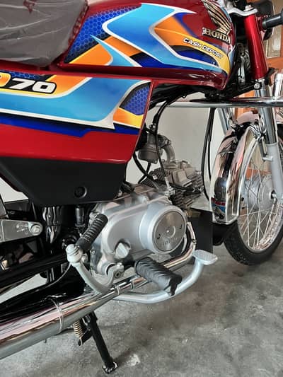 Honda cd 70 open latter
