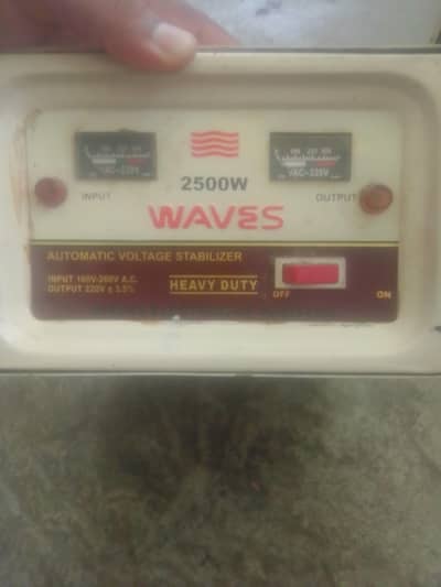 Waves Company Automatic Voltage Steblizer 2500w copper winding