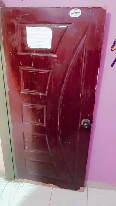 Platinum Wooden Main Door