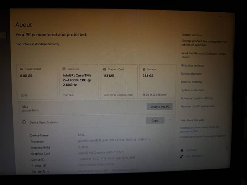 Dell Latitude E6440 13