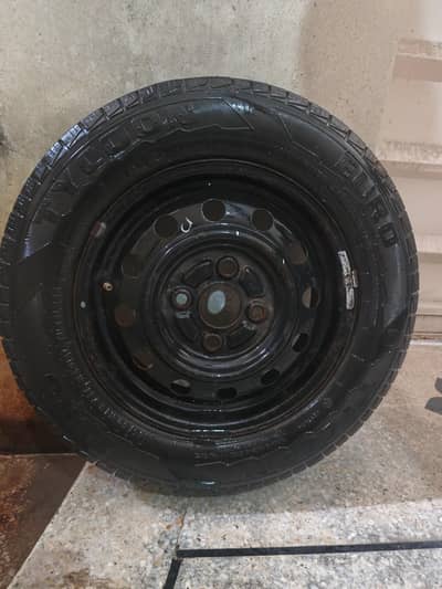 Suzuki alto new model 1 tyre 1 rim