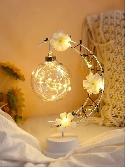 Moon lamp star led
