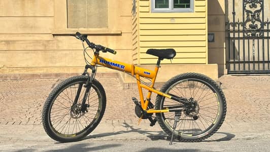 Hummer 21-Speed Folding Mountain Bike (Dubai Import)
